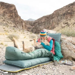 Therm-a-Rest Saros 32F/0C - Small - Slaapzak - Stargazer -Sporten Buiten 2022 thermarest desertcamping highsierras spence 0743 1539482