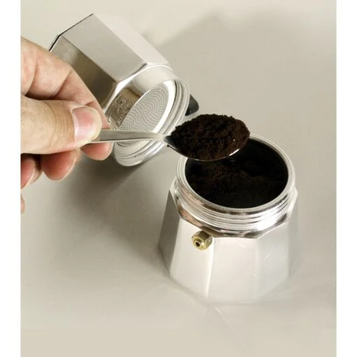 Basic NATURE | Relags Espresso Maker Bellanapoli 9 Cups - Alu Nature - Afbeelding 2