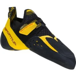 La Sportiva Solution Comp Klimschoenen - Zwart/Geel -Sporten Buiten 368348 02 d 794894