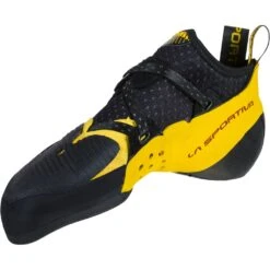 La Sportiva Solution Comp Klimschoenen - Zwart/Geel -Sporten Buiten 368348 03 d 794895
