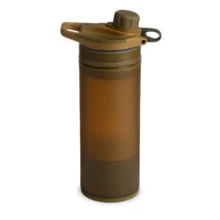 Grayl GeoPress Drinkfles Met Waterfilter - 710ml - Coyote Brown -Sporten Buiten 411 cbn geopress coyotebrown back 1800px 1465828