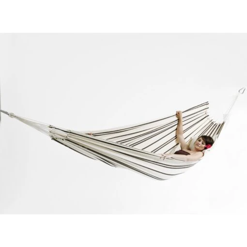 Amazonas Ultra-Light Braziliaanse Hangmat Barbados - Cappuccino - Afbeelding 2