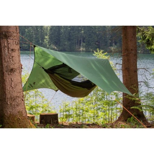Amazonas Ultra-Light Traveller Tarp - Groen - Afbeelding 8