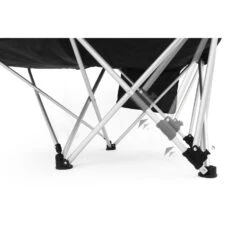 Basic NATURE | Relags Travelchair Luxus Campingstoel - Zwart -Sporten Buiten basic nature travelchair luxus black 10 1435329