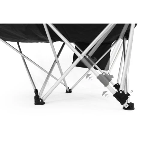 Basic NATURE | Relags Travelchair Luxus Campingstoel - Zwart - Afbeelding 4