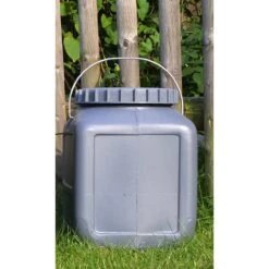 Basic NATURE | Relags Bak Met Brede Hals - 20L - Grijs -Sporten Buiten basic nature wide mouth drum square 20l grey 1 1434631