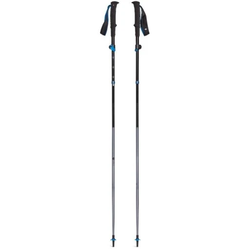 Black Diamond Distance FLZ Trekking / Running Poles - Pewter