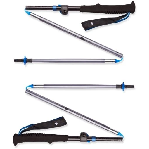 Black Diamond Distance FLZ Trekking / Running Poles - Pewter - Afbeelding 2