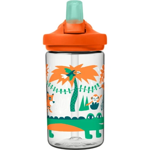 CamelBak Eddy+ Kinder Drinkfles 400ml - Jungle Animals - Afbeelding 2