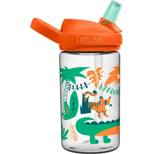 CamelBak Eddy+ Kinder Drinkfles 400ml - Jungle Animals - Afbeelding 3