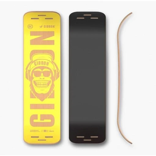 GIBBON Giboard Deck Slacklineboard - Bonzo - Yellow - Afbeelding 3
