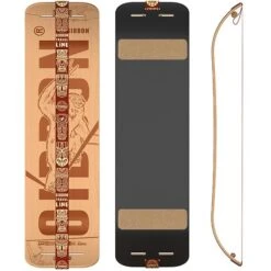 GIBBON Giboard Set Slacklineboard - Roots Rocker Travel - Brown -Sporten Buiten giboard set roots rocker travelslackline gibbonslacklines 229381 2 1046379