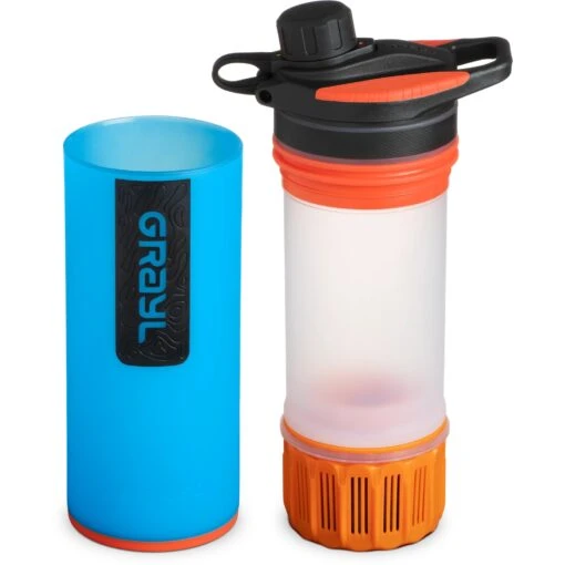 Grayl GeoPress Drinkfles Met Waterfilter - 710ml - Bali Blue - Afbeelding 4