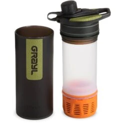 Grayl GeoPress Drinkfles Met Waterfilter - 710ml - Black Camo -Sporten Buiten grayl geopress purifier bottle with water filter 710ml black camo 1 1541830