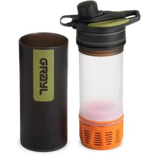 Grayl GeoPress Drinkfles Met Waterfilter - 710ml - Black Camo - Afbeelding 3