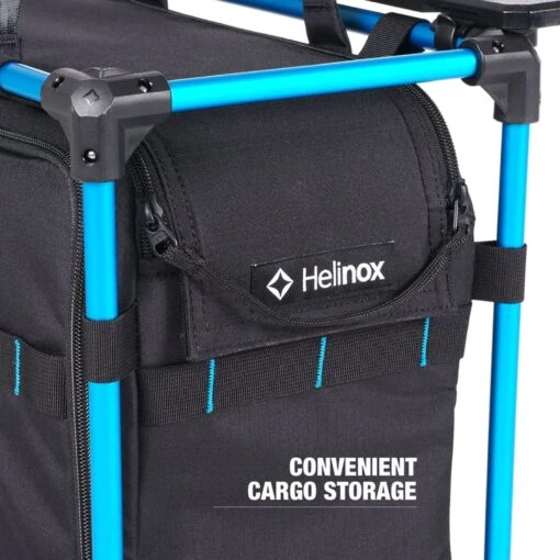 Helinox Outdoor Field Office M - Black - Cyan Blue - Afbeelding 2