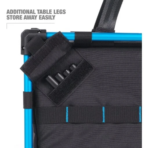 Helinox Outdoor Field Office M - Black - Cyan Blue - Afbeelding 3