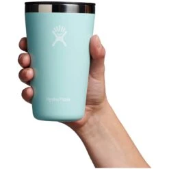 Hydro Flask 16 Oz All Around Thermobeker - 473 Ml - Dew -Sporten Buiten hydro flask 16oz all around tumbler insulated mug 473ml dew 5 1443852