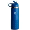 Hydro Flask 20 Oz Wide Mouth Kinder Isoleerfles + Straw Lid - 591 Ml - Stream -Sporten Buiten hydro flask 20oz wide mouth kinder thermoflasche straw lid 591ml stream 1297340