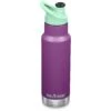 Klean Kanteen Kid Classic Isoleerfles + Sport Cap - 355 Ml - Sparkling Grape -Sporten Buiten klean kanteen kid classic insulated bottle sport cap 355ml sparkling grape 1 1416565