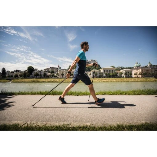 Komperdell Poniente Carbon Nordic Walking Stokken (Paar) - Zwart - Afbeelding 5