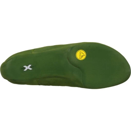 La Sportiva GeckoGym Vegan Klimschoenen - Olive/Neon - Afbeelding 3