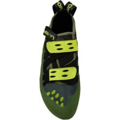 La Sportiva GeckoGym Vegan Klimschoenen - Olive/Neon -Sporten Buiten la sportiva geckogym vegan climbing shoes olive neon 7 1064505