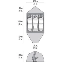 MSR Remote 3 - 3-Persoons Bergbeklimmingstent - Oranje -Sporten Buiten msr remote 3 13114 05 1161999