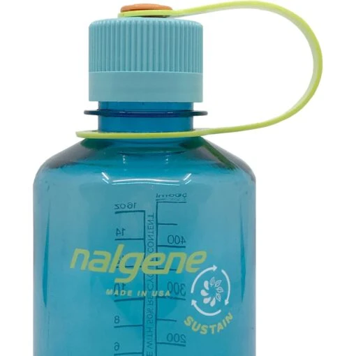 Nalgene Narrow Mouth Sustain Drinkfles 0,5l - Cerulean - Afbeelding 3