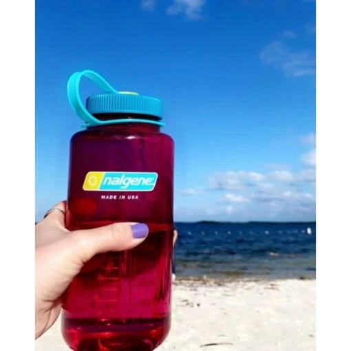 Nalgene Wide Mouth Sustain Drinkfles - 1l - Trout - Afbeelding 5