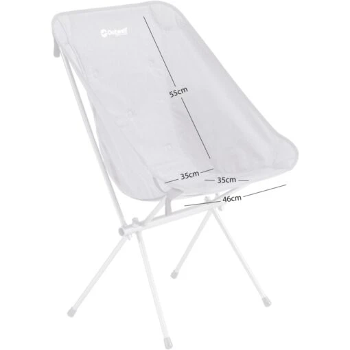 Outwell Galtymore Campingstoel - Zwart / Grijs - Afbeelding 4