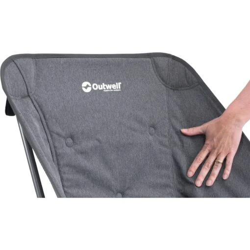 Outwell Galtymore Campingstoel - Zwart / Grijs - Afbeelding 3