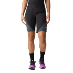 The North Face Stolemberg Alpine Slim Straight Shorts Dames - TNF Black/Asphalt Grey