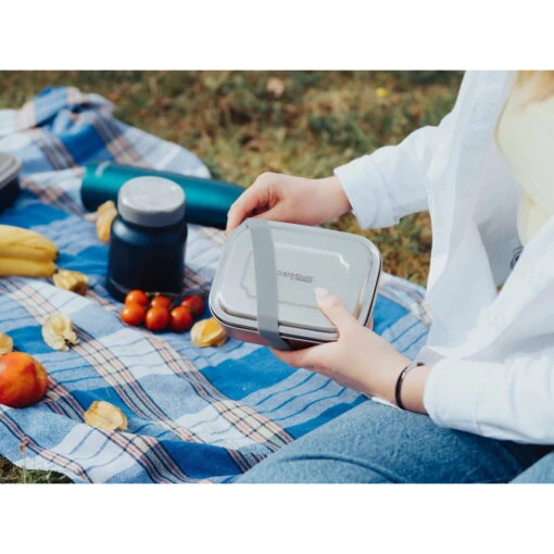 THERMOS® TC Sandwich Box 0.80L Brooddoos - Groenblauwe Mat - Afbeelding 3