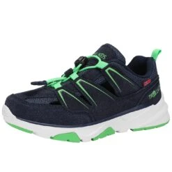 Trollkids Eikefjord Kinder Sandalen - Navy/Green
