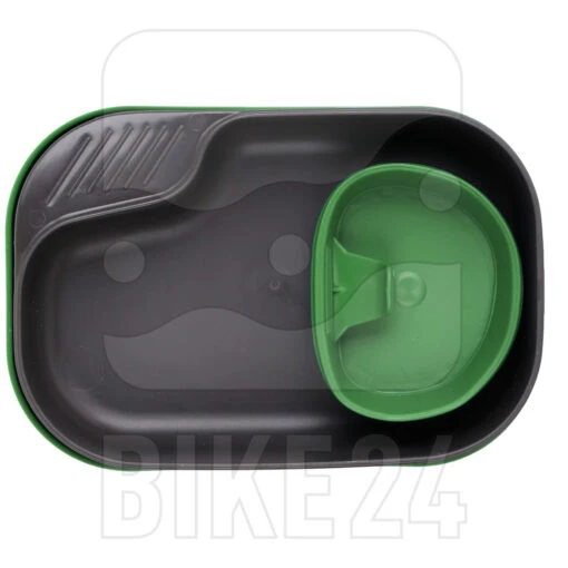 Wildo Camp-A-Box Basic GREEN Dishes - Sugarcane - Afbeelding 3